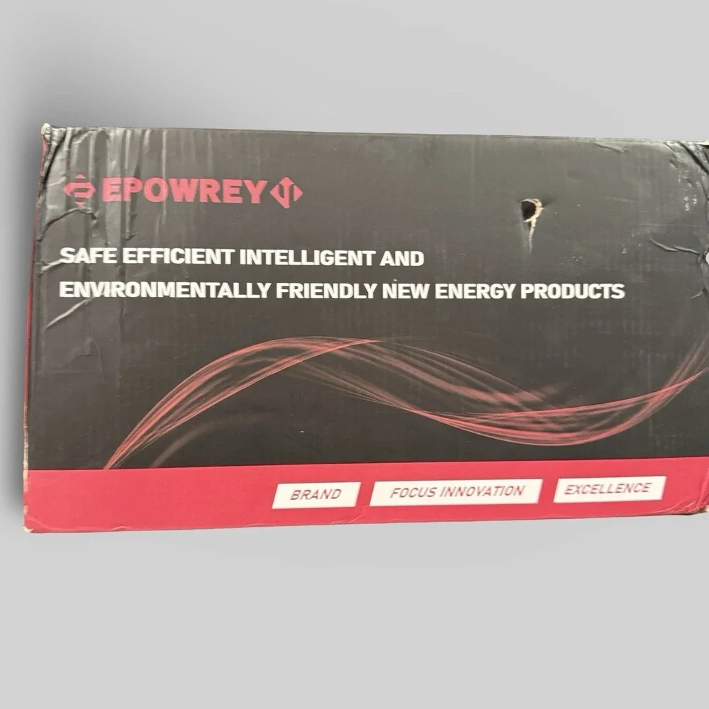 Epowery 15 AMP 48 Volt Golf Cart Battery Charger for Club Car 3-Pin Round Plug